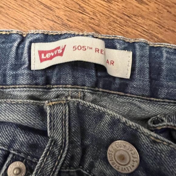 Levi's 505 (with adjustable waist) Boys 12 Slim (24x26) - Picture 2 of 4